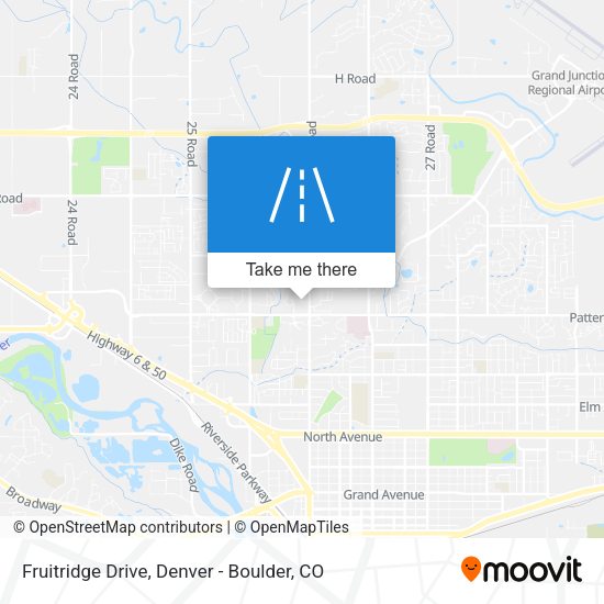 Fruitridge Drive map