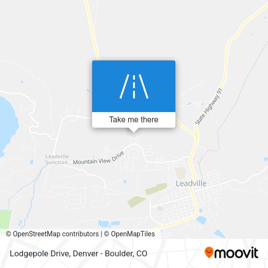 Lodgepole Drive map