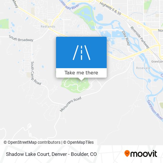 Mapa de Shadow Lake Court