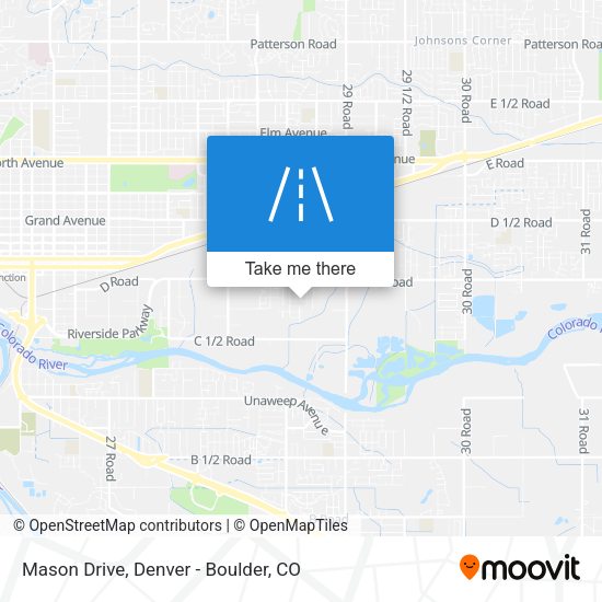 Mason Drive map