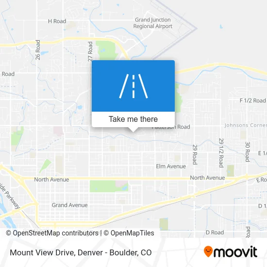 Mount View Drive map