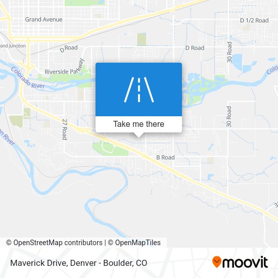 Mapa de Maverick Drive
