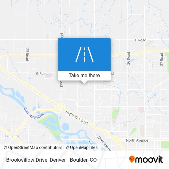 Mapa de Brookwillow Drive