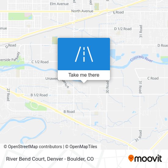River Bend Court map