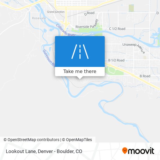 Lookout Lane map