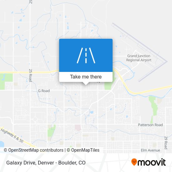 Galaxy Drive map