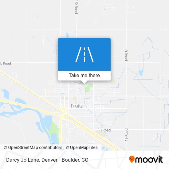 Darcy Jo Lane map