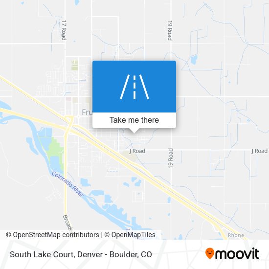 South Lake Court map