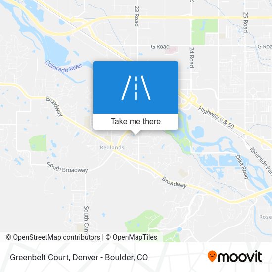 Greenbelt Court map
