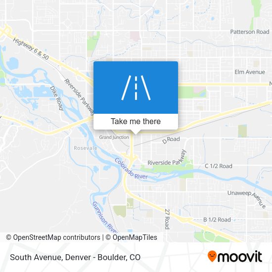 Mapa de South Avenue