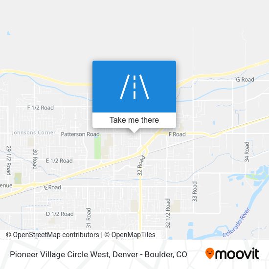 Mapa de Pioneer Village Circle West