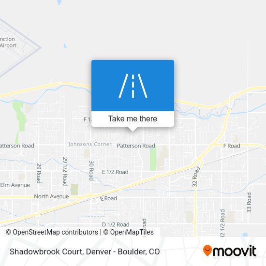 Shadowbrook Court map