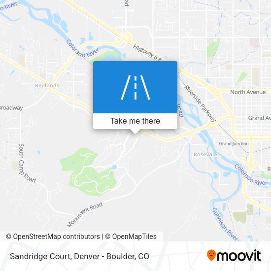 Mapa de Sandridge Court