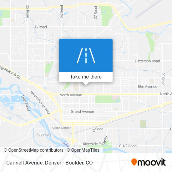 Cannell Avenue map