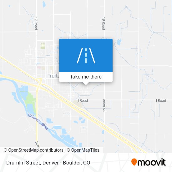 Drumlin Street map