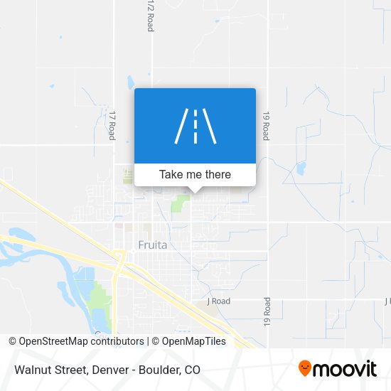 Mapa de Walnut Street