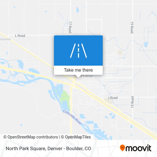 Mapa de North Park Square