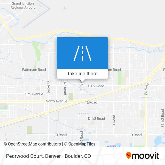 Mapa de Pearwood Court