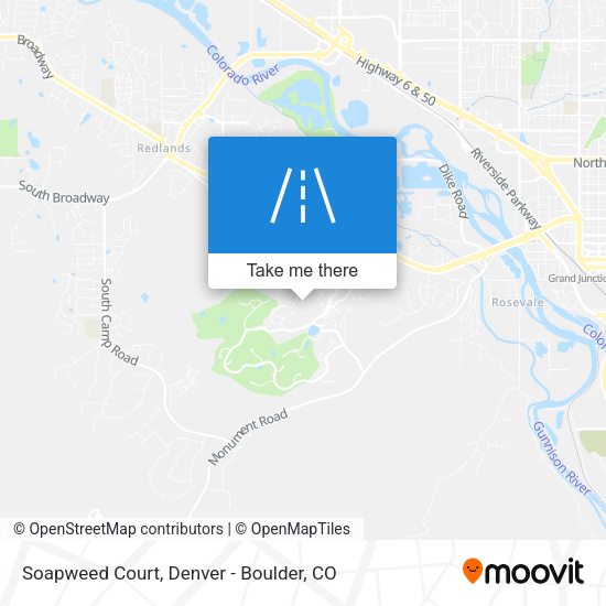 Soapweed Court map