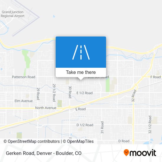 Mapa de Gerken Road