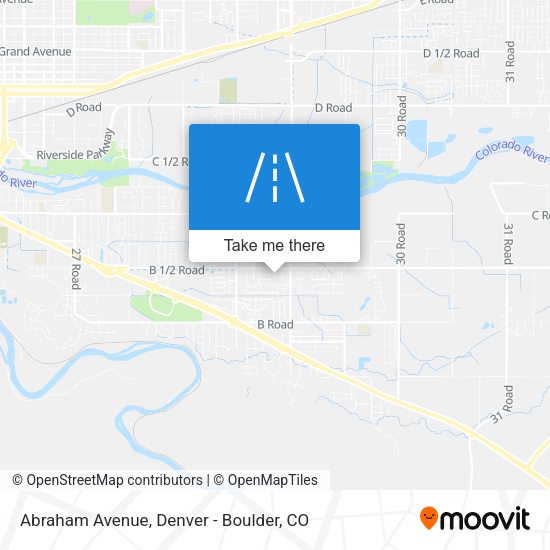Mapa de Abraham Avenue