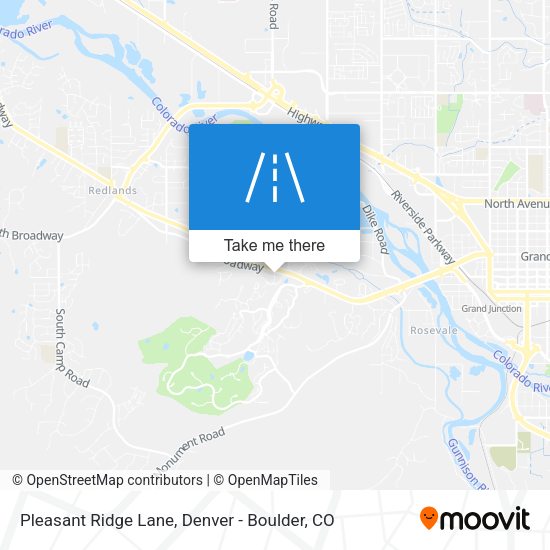 Pleasant Ridge Lane map