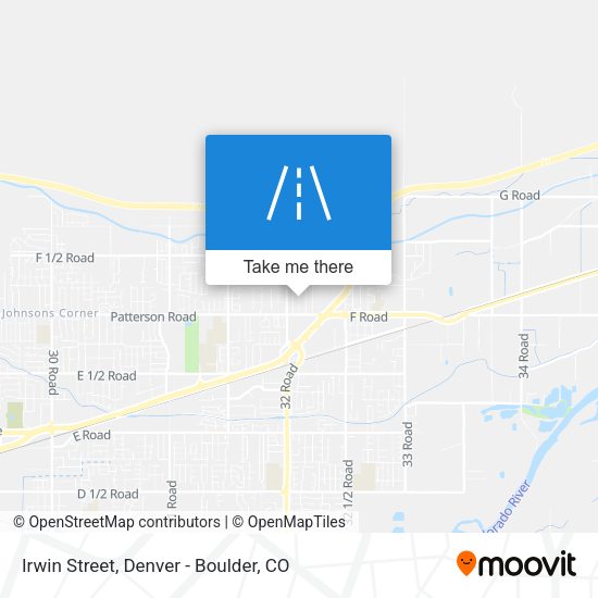 Irwin Street map