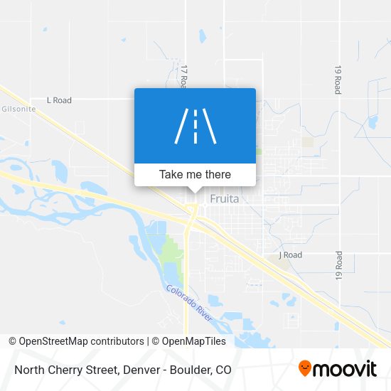 Mapa de North Cherry Street