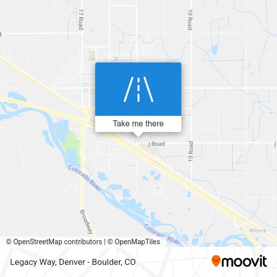 Mapa de Legacy Way
