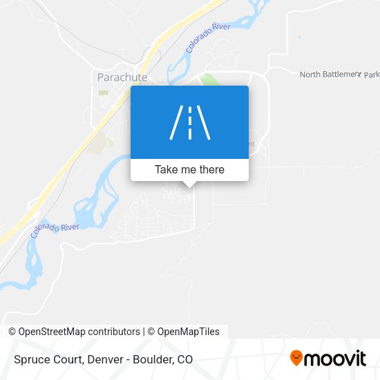 Spruce Court map