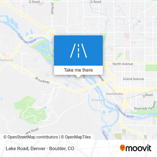 Mapa de Lake Road
