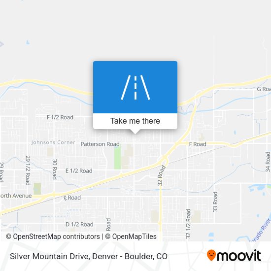 Mapa de Silver Mountain Drive