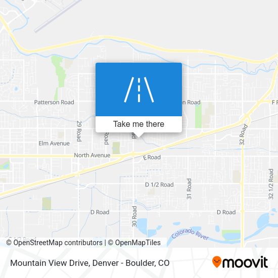 Mapa de Mountain View Drive