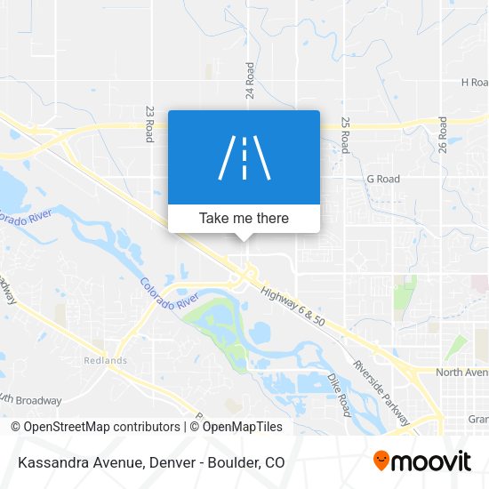 Kassandra Avenue map