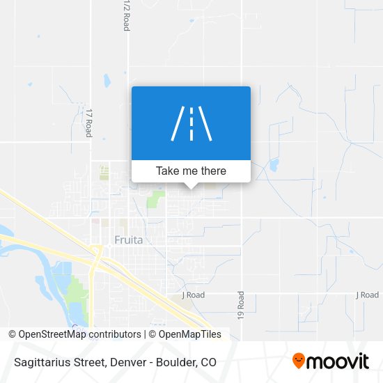 Sagittarius Street map