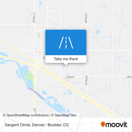 Sargent Circle map