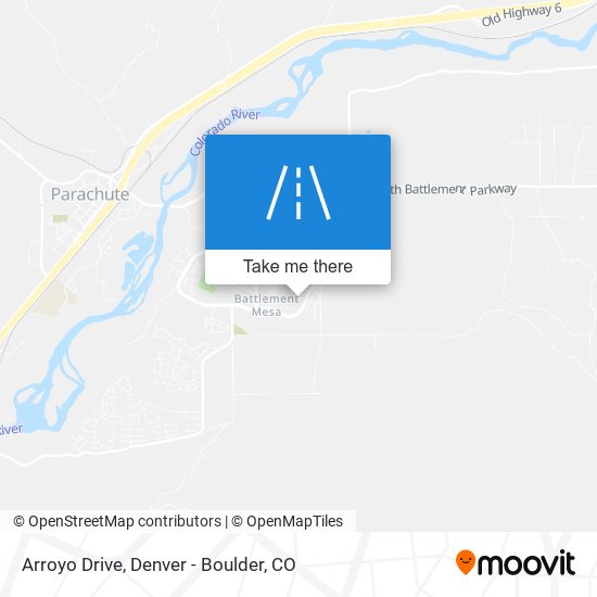Arroyo Drive map