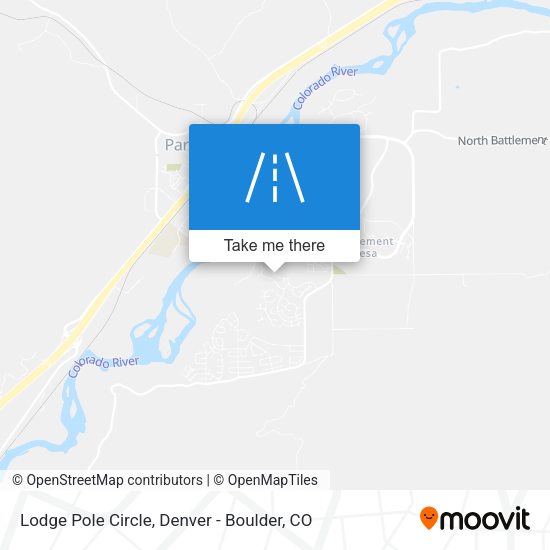 Mapa de Lodge Pole Circle