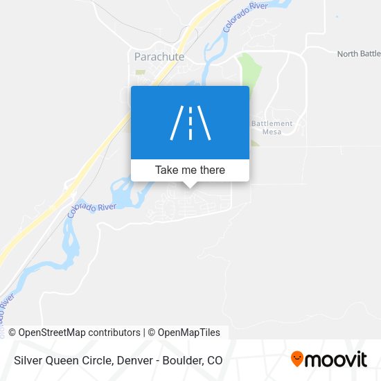 Silver Queen Circle map
