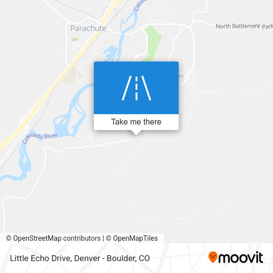 Little Echo Drive map