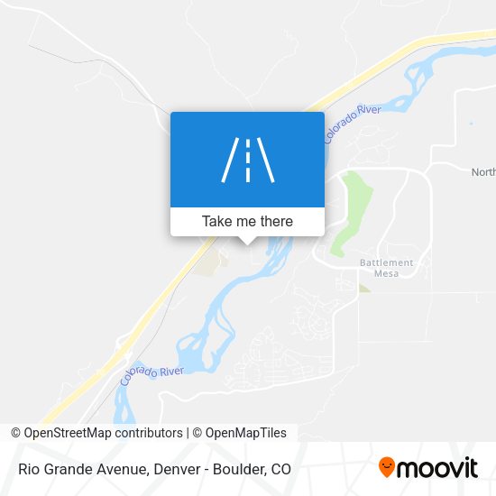 Mapa de Rio Grande Avenue