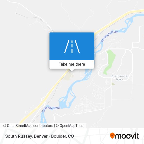 South Russey map