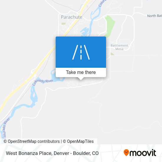 West Bonanza Place map