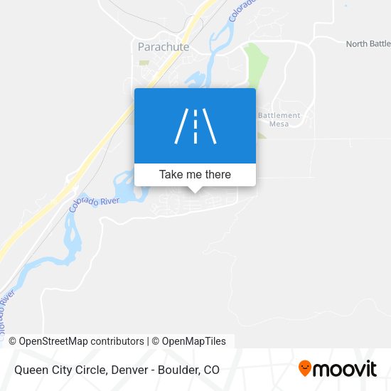 Queen City Circle map