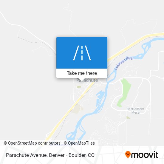 Parachute Avenue map