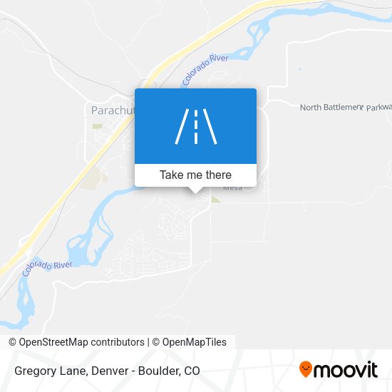 Mapa de Gregory Lane