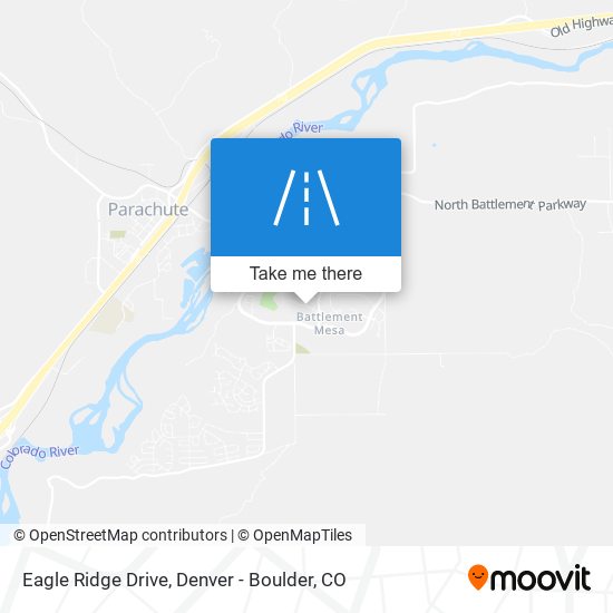 Mapa de Eagle Ridge Drive