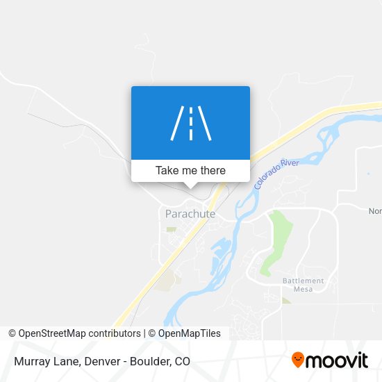 Murray Lane map