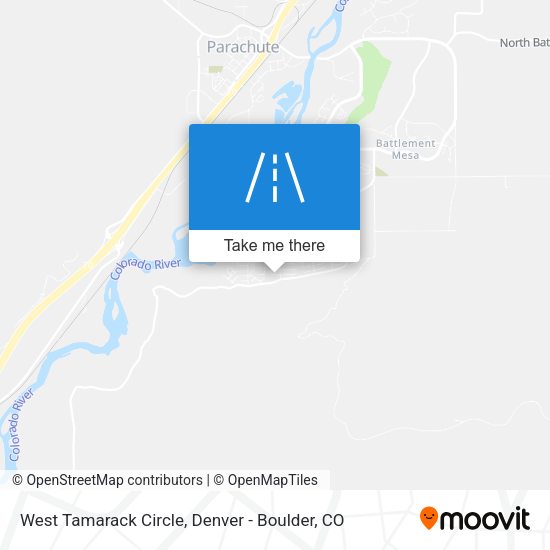 West Tamarack Circle map