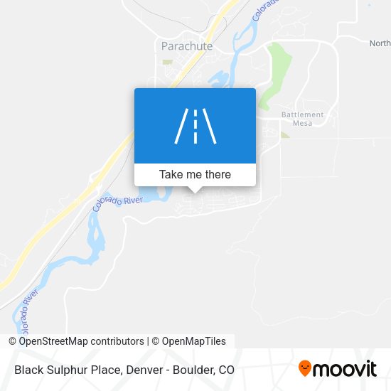 Black Sulphur Place map